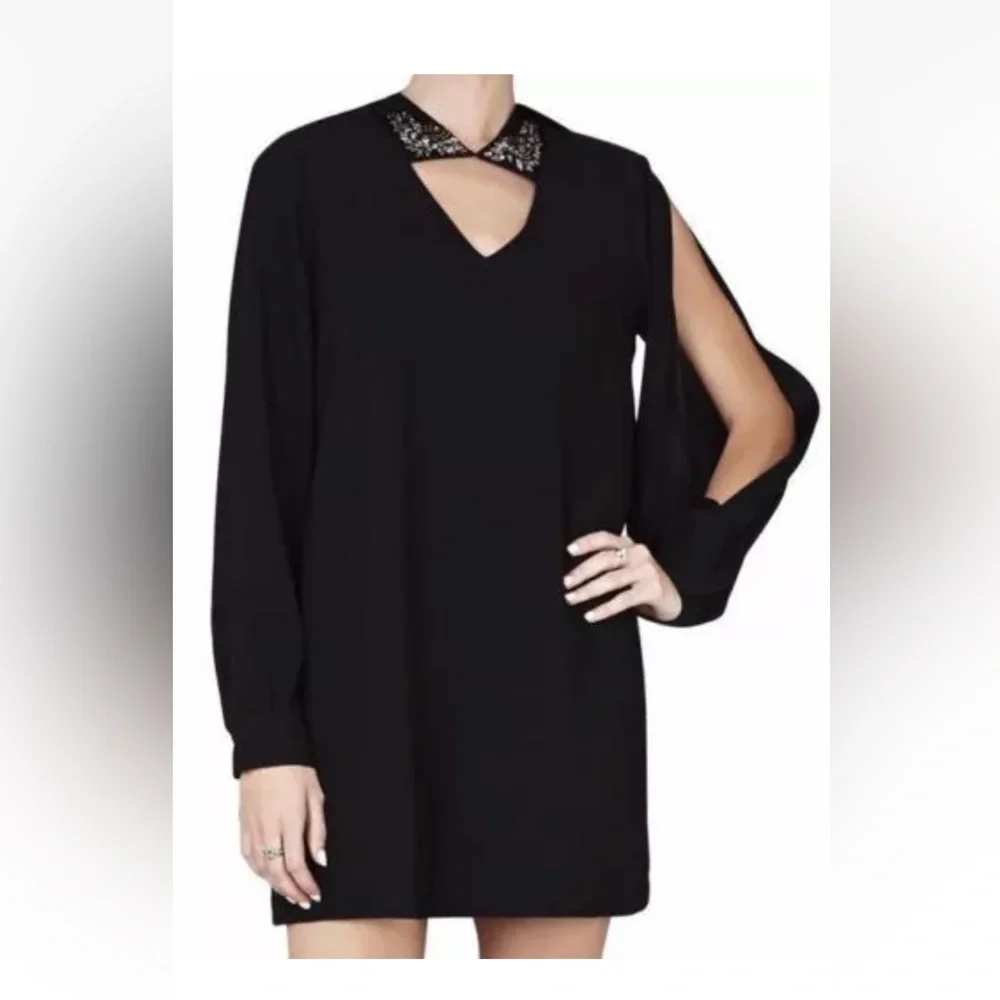 BCBG black cocktail dress - Picture 4 of 6